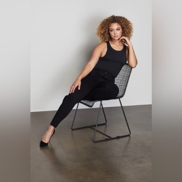 Good American Good Legs Black Skinny Jeans 8 29 - Picture 3 of 14